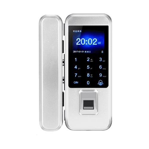 Fingerprint Glass Door Lock